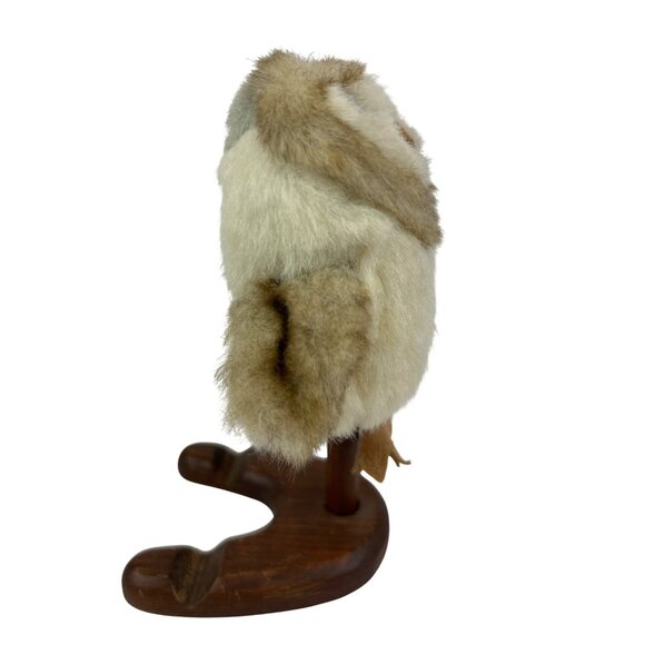 Folkmanis Finger Puppet Barn Owl Mini Plush 4 in Stuffed Animal Bird Toy - Picture 7 of 11